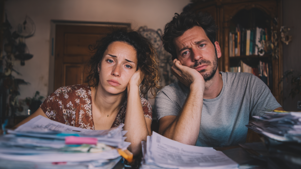 A couple working on their Australian Partner Visa themselves and getting very frustrated.